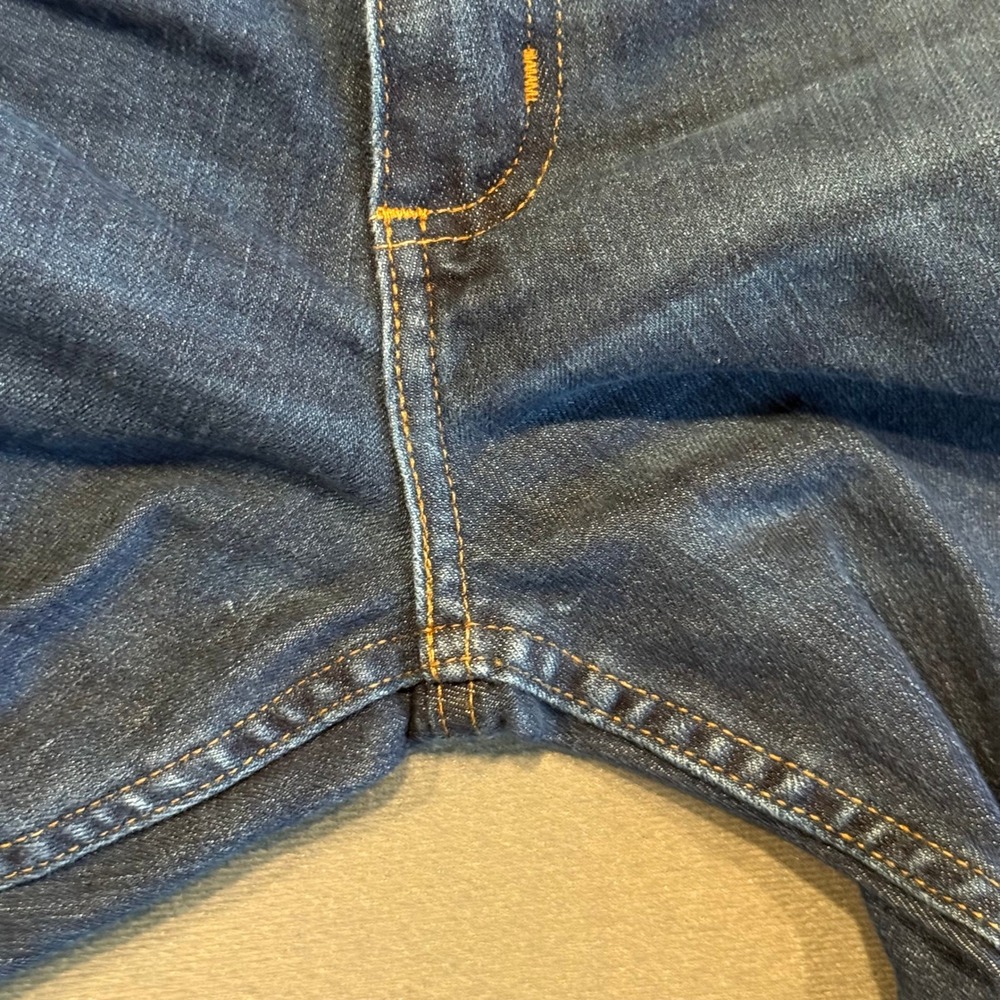 Carhartt Force Straight Fit Jeans Men's 32x34 Dark Wash Low Rise BD4945-M - Picture 8 of 13